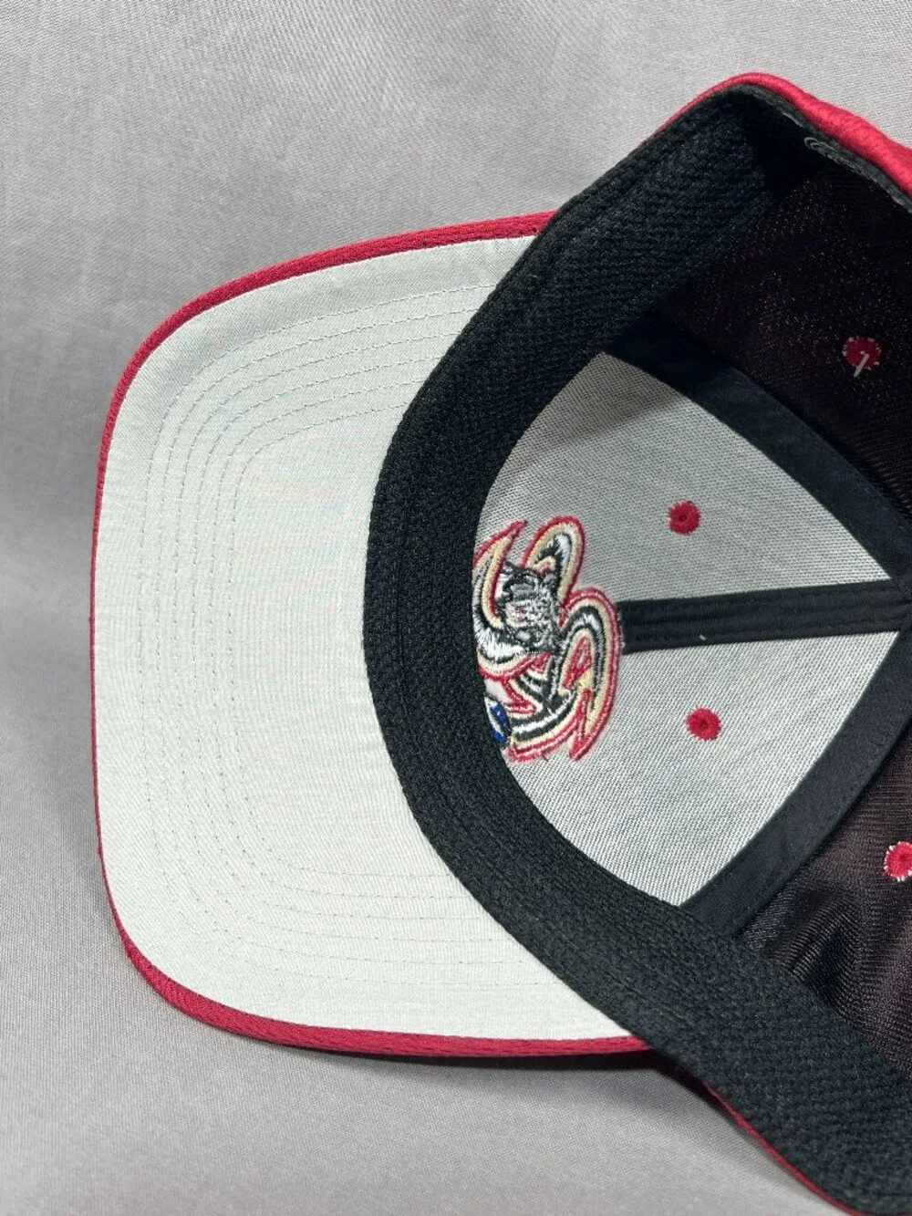 Sacramento River Cats OC Sports MiLB Hat Strapback Red Adjustable Adult Ball Cap